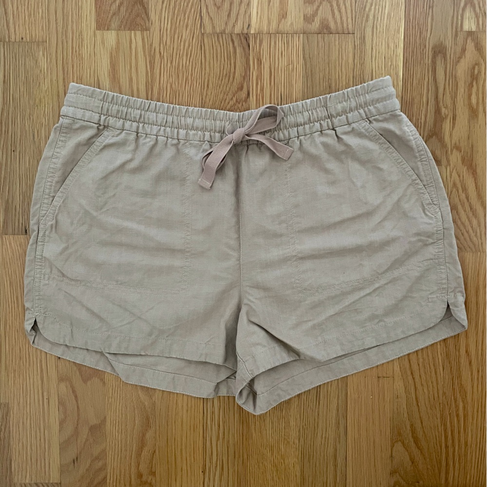 JCREW linen shorts